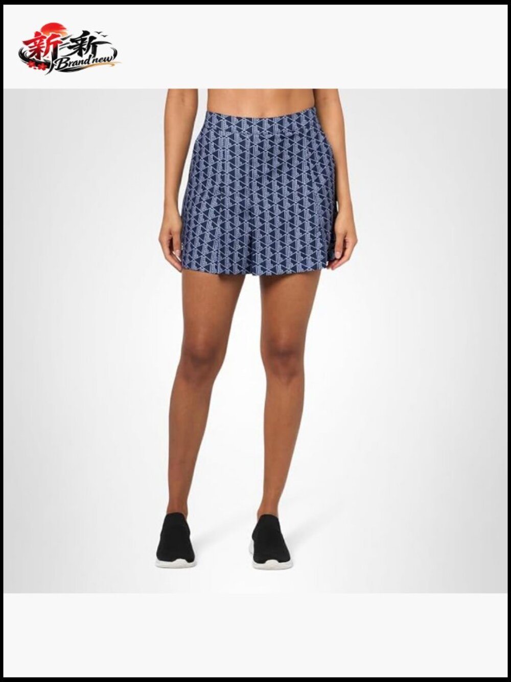 Ultra Dry Stretch Golf Skirt with Liner Above Knee Pull On
